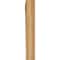 Ekena Millwork Merced Block Rough Sawn Bracket, Western Red Cedar, 6"W x 34"D x 40"H BKT06X34X40MRC05RWR - alternate 2